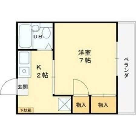 塚口駅 徒歩10分 2階の物件間取画像